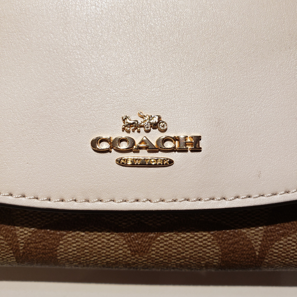 Coach Signature PVC Slim Envelope Wallet - Picture 4 of 8